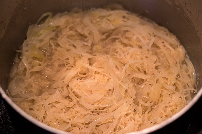 Bavarian Style Sauerkraut  | The Kitchen Maus