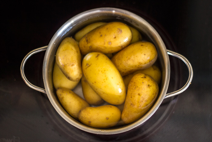 Warm German Potato Salad (Kartoffelsalat) | The Kitchen Maus