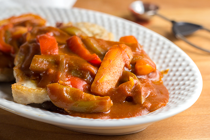Spicy Paprika Sauce (Zigeunersoße) | The Kitchen Maus